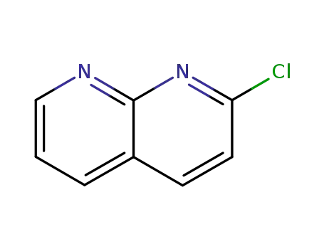 Molecular Structure of 15936-10-4 (2-CHLORO-1,8-NAPHTHYRIDINE)