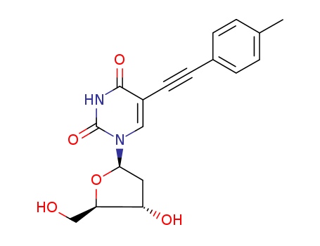 2'-deoxy-5-[(4-methylphenyl)ethynyl]uridine