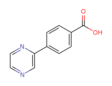 Benzoic acid,4-(2-pyrazinyl)-