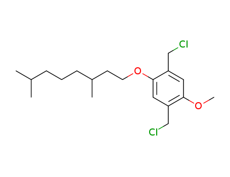 2,5-BIS(CHLOROMETHYL)-1-METHOXY-4-(3,7-DIMETHYLOCTYLOXY)BENZENE, 98%