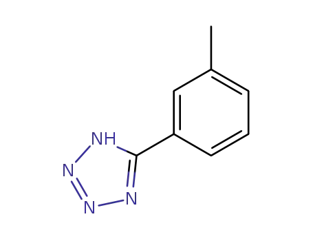 Molecular Structure of 3441-00-7 (5-(3-METHYLPHENYL)-1H-TETRAZOLE)