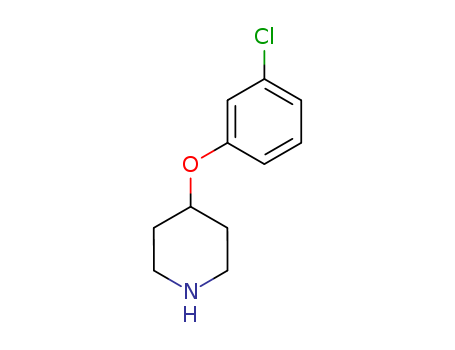 4-(3-chlorophenoxy)piperidine CAS No.97840-40-9