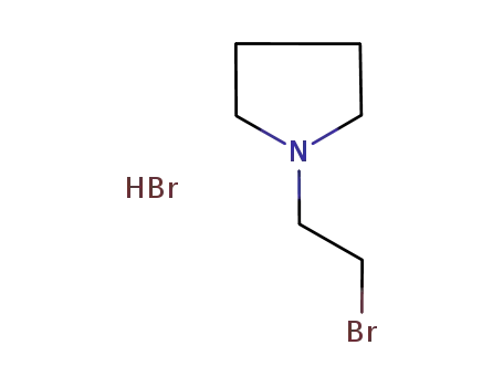 Molecular Structure of 80819-91-6 (1-(2-BROMOETHYL)PYRROLIDINE HBR)