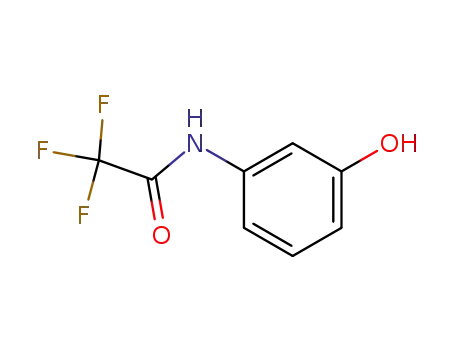 Molecular Structure of 14983-08-5 (Acetamide, 2,2,2-trifluoro-N-(3-hydroxyphenyl)-)