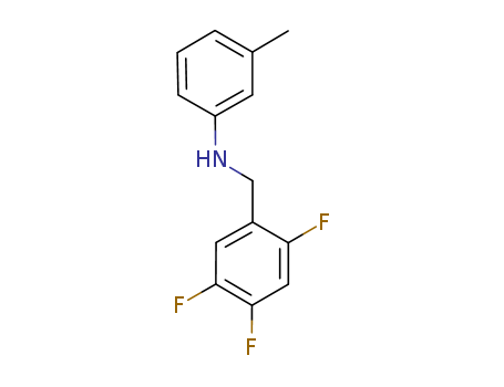 Benzenemethanamine, 2,4,5-trifluoro-N-(3-methylphenyl)-