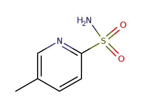 Molecular Structure of 65938-77-4 (5-METHYLPYRIDINE-2-SULFONAMIDE)