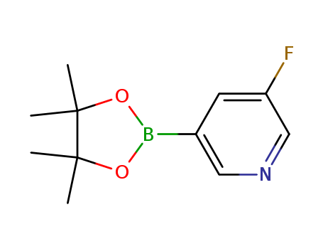 (3-fluoro-5-(tetramethyl-1,3,2-dioxaborolan-2-yl)pyridine)