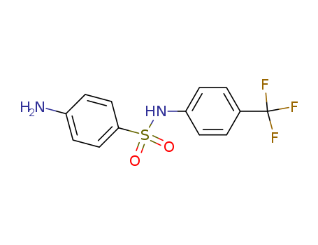 4-amino-N-[4-(trifluoromethyl)phenyl]benzenesulfonamide