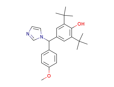 2,6-di-tert-butyl-4-[1H-imidazol-1-yl(4-methoxyphenyl)methyl]phenol