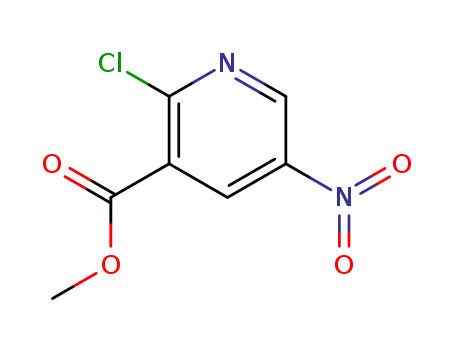 Molecular Structure of 190271-88-6 (2-CHLORO-5-NITRONICOTINIC ACID METHYL ESTER)