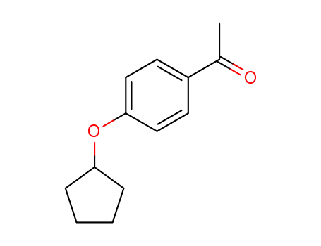 Molecular Structure of 857563-36-1 (1-(4-cyclopentyloxy-phenyl)-ethanone)