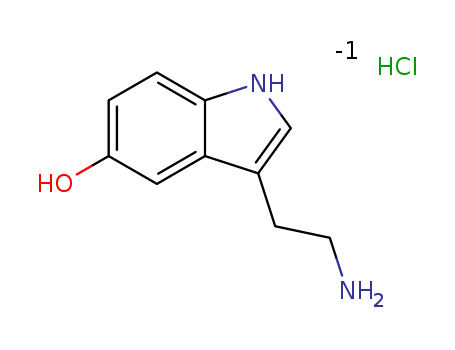 21591-86-6,3-(2-aminoethyl)indol-5-ol hydrochloride,1H-Indol-5-ol,3-(2-aminoethyl)-, hydrochloride (9CI); Indol-5-ol, 3-(2-aminoethyl)-,hydrochloride (8CI)