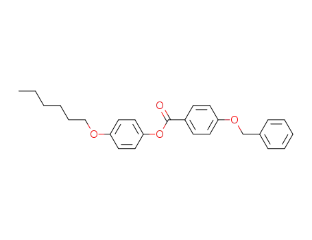 Benzoic acid, 4-(phenylmethoxy)-, 4-(hexyloxy)phenyl ester