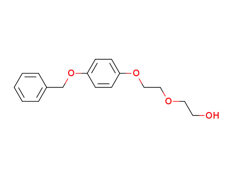 Molecular Structure of 142879-00-3 (Ethanol, 2-[2-[4-(phenylmethoxy)phenoxy]ethoxy]-)