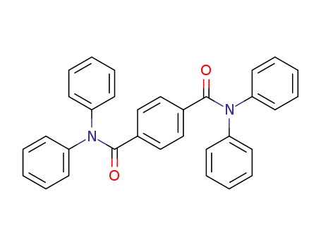 Molecular Structure of 15088-28-5 (1,4-Benzenedicarboxamide, N,N,N',N'-tetraphenyl-)