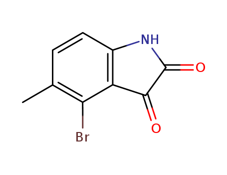 4-Bromo-5-methyl-2,3-indolinedione