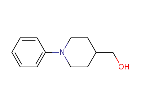 Molecular Structure of 697306-45-9 ((1-Phenyl-4-piperidyl)Methanol)