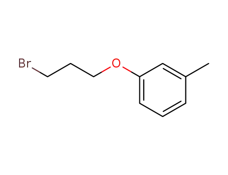Molecular Structure of 6291-74-3 (1-(3-BROMOPROPOXY)-3-METHYLBENZENE)