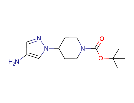 tert-butyl 4-(4-amino-1H-pyrazol-1-yl)piperidine-1-carboxylate