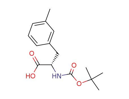 Molecular Structure of 114873-06-2 (BOC-L-3-Methylphe)