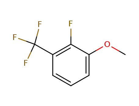 Molecular Structure of 151868-17-6 (2-FLUORO-3-(TRIFLUOROMETHYL)ANISOLE)