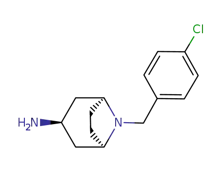 8-Azabicyclo[3.2.1]octan-3-amine, 8-[(4-chlorophenyl)methyl]-, exo-
