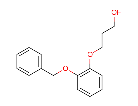 Molecular Structure of 97431-86-2 (1-Propanol, 3-[2-(phenylmethoxy)phenoxy]-)