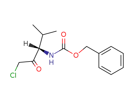Molecular Structure of 90105-41-2 (Z-L-Val-chloromethylketone)