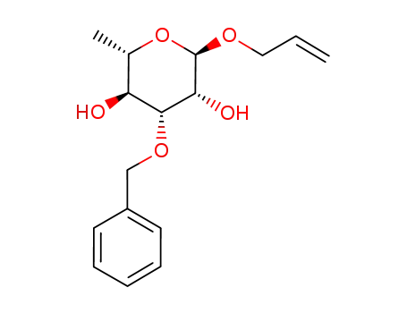 Molecular Structure of 460745-20-4 (Allyl 3-O-benzyl-a-L-rhamnopyranoside)