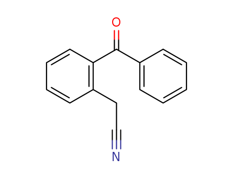 Molecular Structure of 147819-12-3 (Benzeneacetonitrile, 2-benzoyl-)