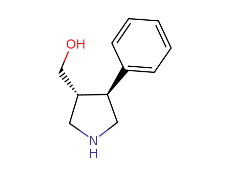 ((3R,4S)-4-Phenylpyrrolidin-3-yl)methanol(CAS#848307-24-4)