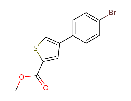Methyl 4-(4-bromophenyl)thiophene-2-carboxylate
