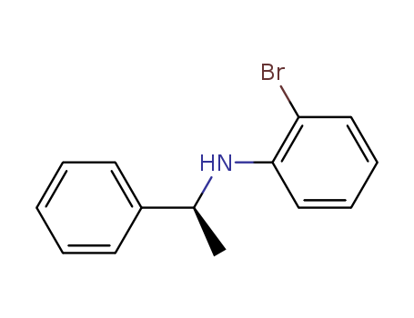 Benzenemethanamine, N-(2-bromophenyl)-a-methyl-, (aS)-
