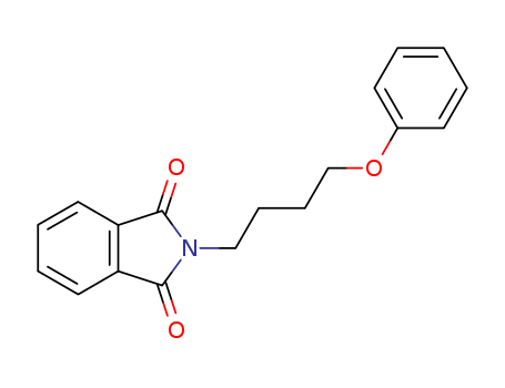 Molecular Structure of 124721-39-7 (1H-Isoindole-1,3(2H)-dione, 2-(4-phenoxybutyl)-)