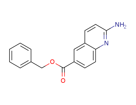 2-Aminoquinoline-6-carboxylic acid benzyl ester(863492-35-7)