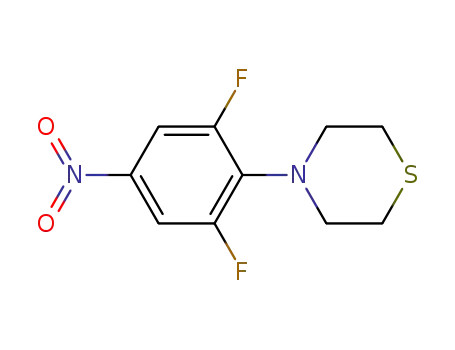 Thiomorpholine, 4-(2,6-difluoro-4-nitrophenyl)-