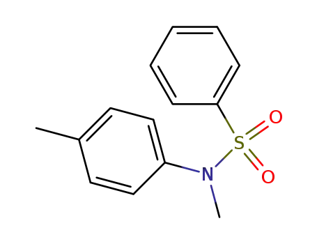 Molecular Structure of 14894-60-1 (Benzenesulfonamide, N-methyl-N-(4-methylphenyl)-)