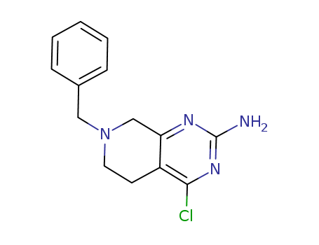 7-Benzyl-4-chloro-5,6,7,8-tetrahydropyrido[3,4-d]pyrimidin-2-amine