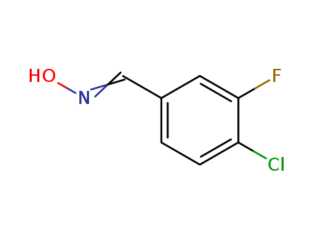 Benzaldehyde,4-chloro-3-fluoro-, oxime