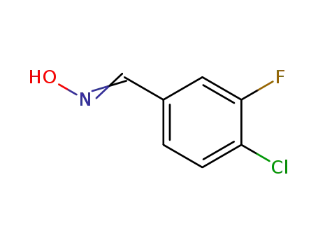 Molecular Structure of 202925-09-5 (4-CHLORO-3-FLUOROBENZALDOXIME)