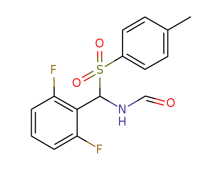 Formamide, N-[(2,6-difluorophenyl)[(4-methylphenyl)sulfonyl]methyl]-