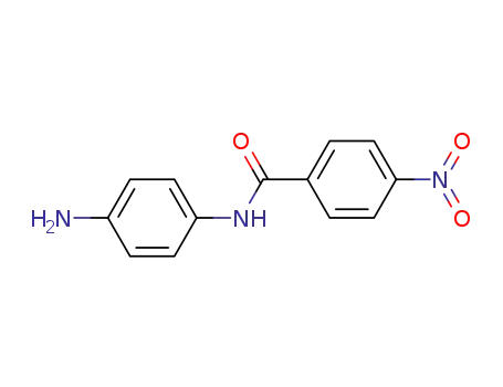 Molecular Structure of 6409-40-1 (N-(4-aminophenyl)-4-nitrobenzamide)