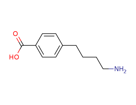 Molecular Structure of 15473-90-2 (Benzoic acid, 4-(4-aminobutyl)-)