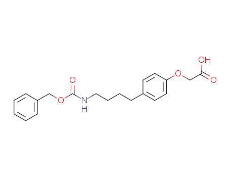 Acetic acid, [4-[4-[[(phenylmethoxy)carbonyl]amino]butyl]phenoxy]-