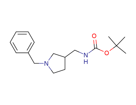 1-Benzyl-3-Boc-aminomethylpyrrolidine(155497-10-2)