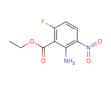 Benzoic acid,2-amino-6-fluoro-3-nitro-, ethyl ester