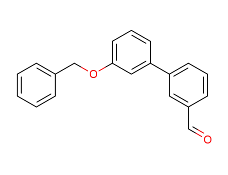 Molecular Structure of 893736-16-8 (3-(3-benzyloxy-phenyl)-benzaldehyde)