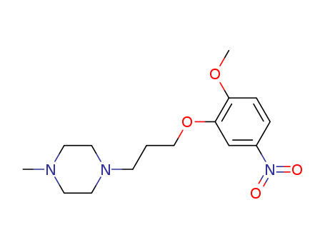 1-[3-(2-methoxy-5-nitro-phenoxy)propyl]-4-methyl-piperazine