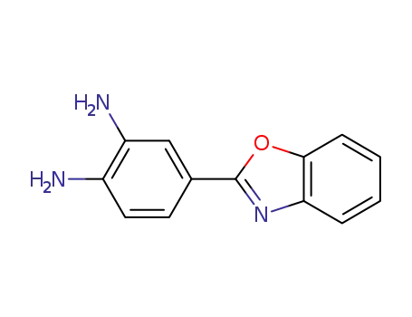 Molecular Structure of 132064-23-4 (1,2-Benzenediamine, 4-(2-benzoxazolyl)-)