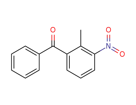 Molecular Structure of 59394-73-9 (Methanone, (2-methyl-3-nitrophenyl)phenyl-)